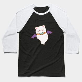 Cute vampire cat ghost Baseball T-Shirt